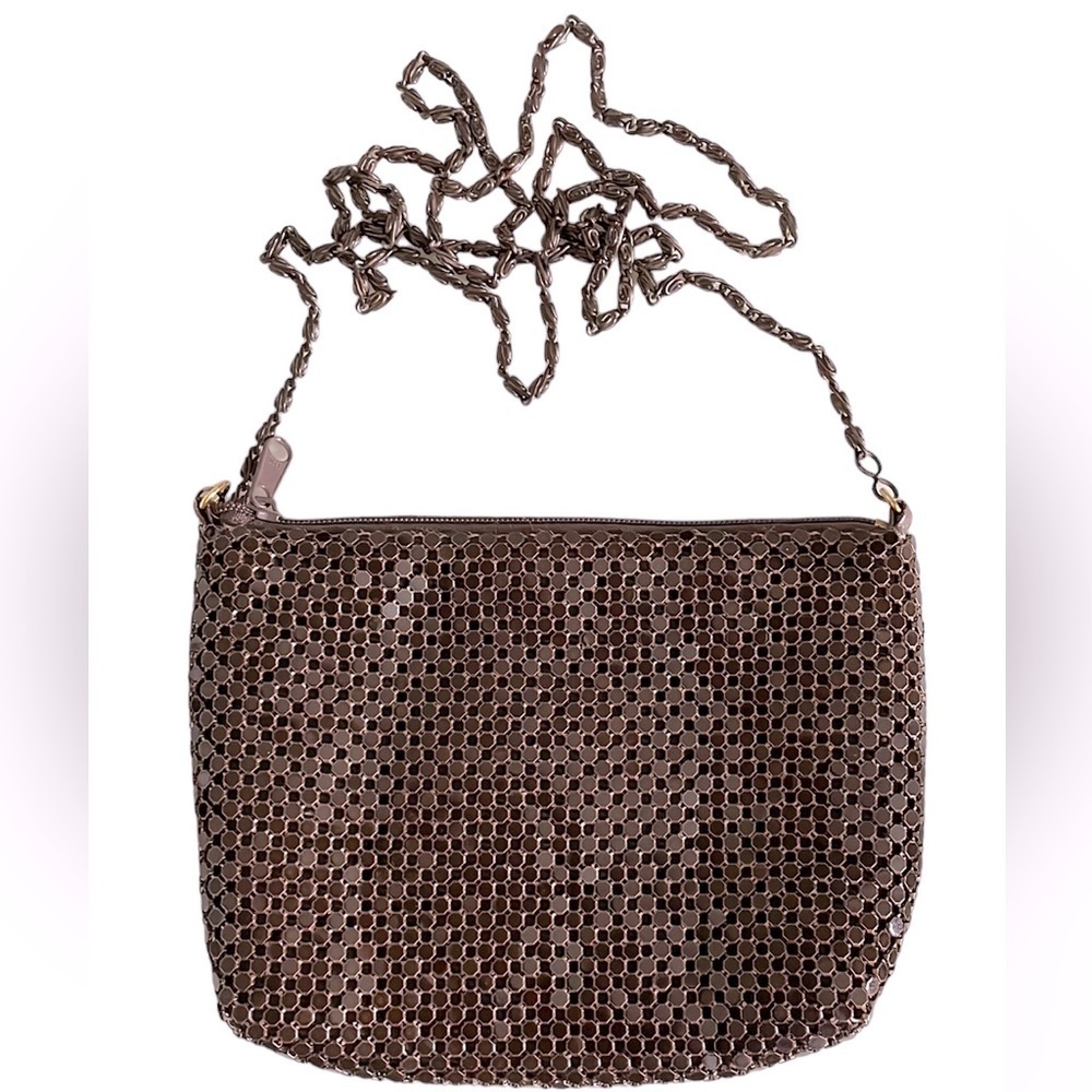 Vintage Metal Meshed Crossbody Purse
